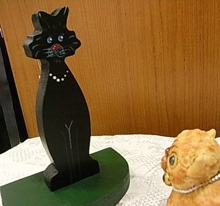 こんにちわ黒猫ちゃん